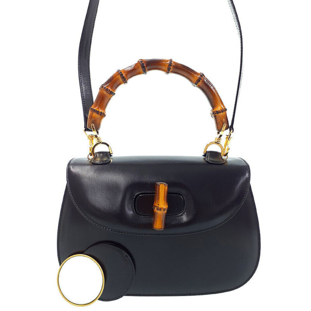 Gucci Bamboo Handle Top Handbag - Picture 2 of 9